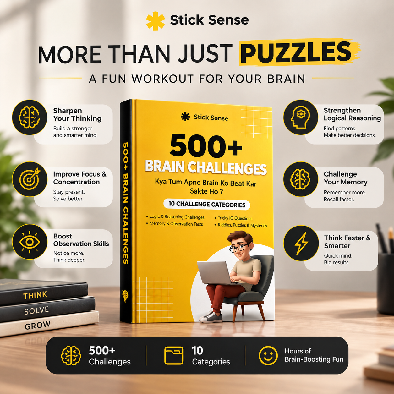 500+ Brain Challenges — preview 3